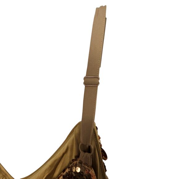 Torrid Sophie Sequin Swing Cami Gold Sequin Holiday Party Glam Yacht Gala Sz 5X - Picture 10 of 10